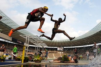 Internationales Stadionfest - Track & Field in Berlin.