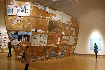 Mark Bradford Exhibit - Art Exhibit in San Francisco.
