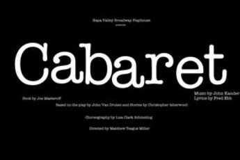 Cabaret - Play in San Francisco.