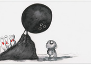 Tim Burton L'Exposition - Art Exhibit in Paris.