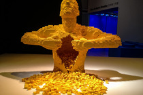 The Art of the Brick - Art Exhibit in New York.