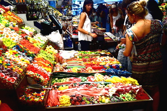 La Boqueria in Barcelona.