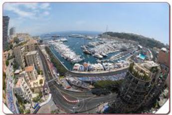 Circuit de Monaco - Race Track in French Riviera.