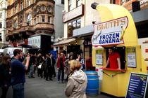 Bluth's Original Frozen Banana Stand - Ice Cream Shop in London.
