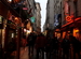 Rue de la Huchette - Nightlife Area in Paris.