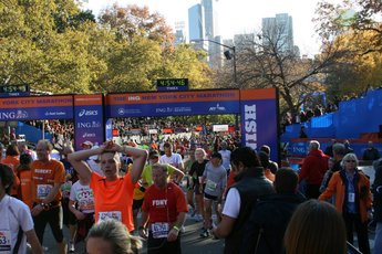 New York City Marathon - Running in New York.