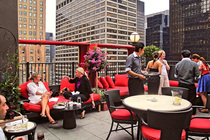 Upstairs at The Kimberly - Hotel Bar | Rooftop Lounge in New York.