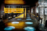 Inside the swanky Bar Centro in Beverly Hills.
